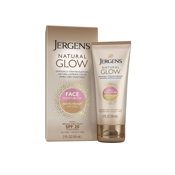 Jergens Natural Glow Face Self Tanner Body Lotion