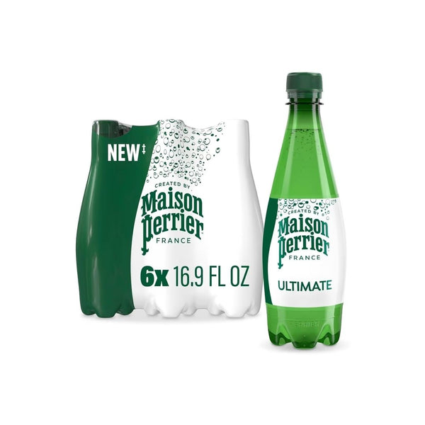 12-Bottles of Perrier Ultimate Sparkling Water