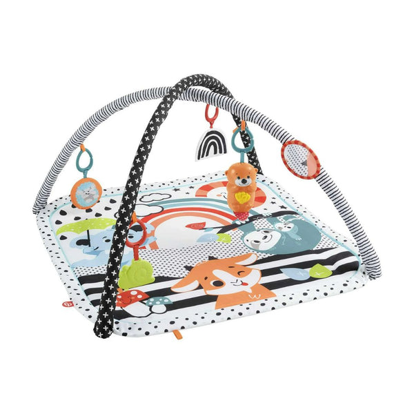 Fisher-Price 3-in-1 Gym Infant Playmat with Lights & Removable Toys