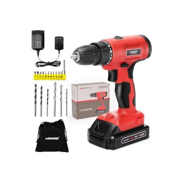 20V Cordless 2 Speed Power Drill Kit