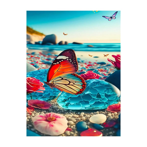5D Diamond Art Kit, Butterfly