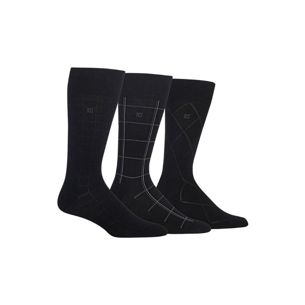3 Pair Chaps Men's Classic Dress Socks (Select Styles)