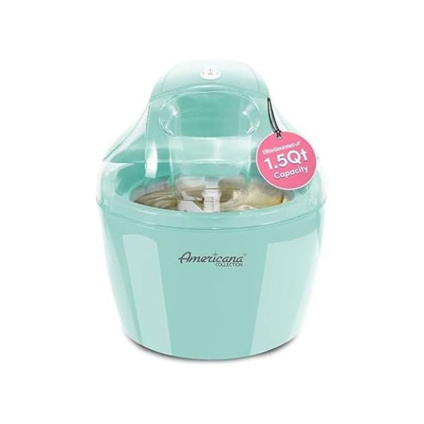 Elite Gourmet Americana 1.5 Qt Electric Ice Cream Maker