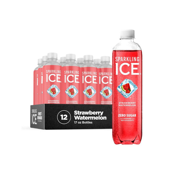 12 Bottles of 17 fl oz Sparkling Ice Flavored Sparkling Water