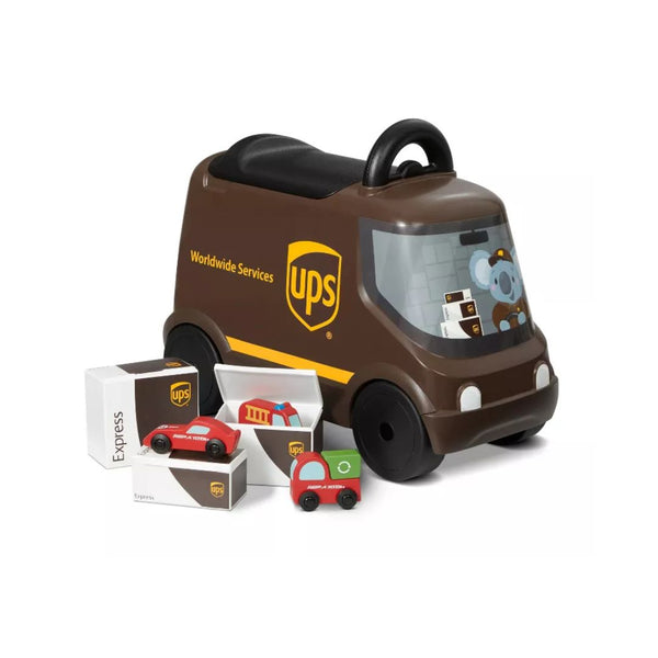 Radio Flyer UPS Delivery Truck Ride-On