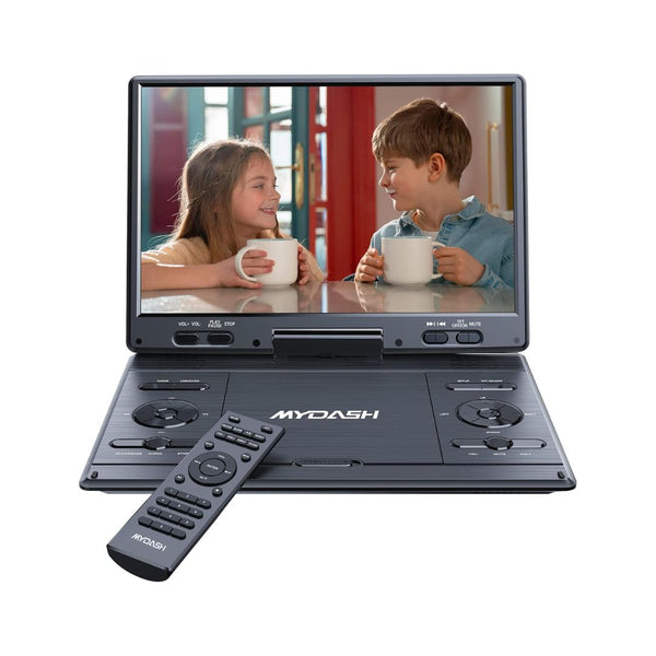 14.9-Inch Portable DVD Player With Swivel Screen