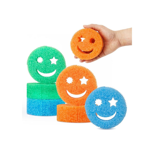 6 Pack Scratch Free Kitchen Sponges