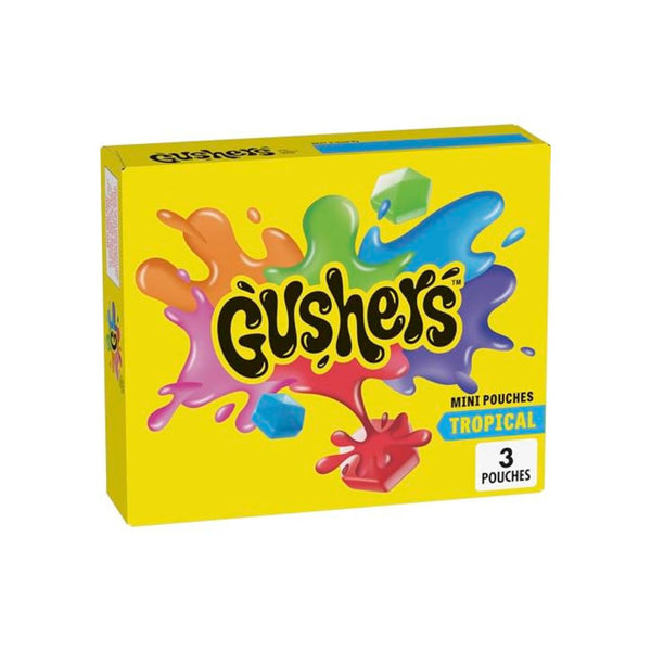 3 Pack Gushers Tropical Fruit Snacks