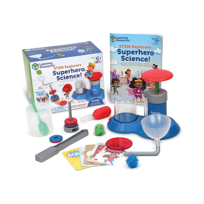 Learning Resources STEM Explorers Superhero Science!, 21 Pieces