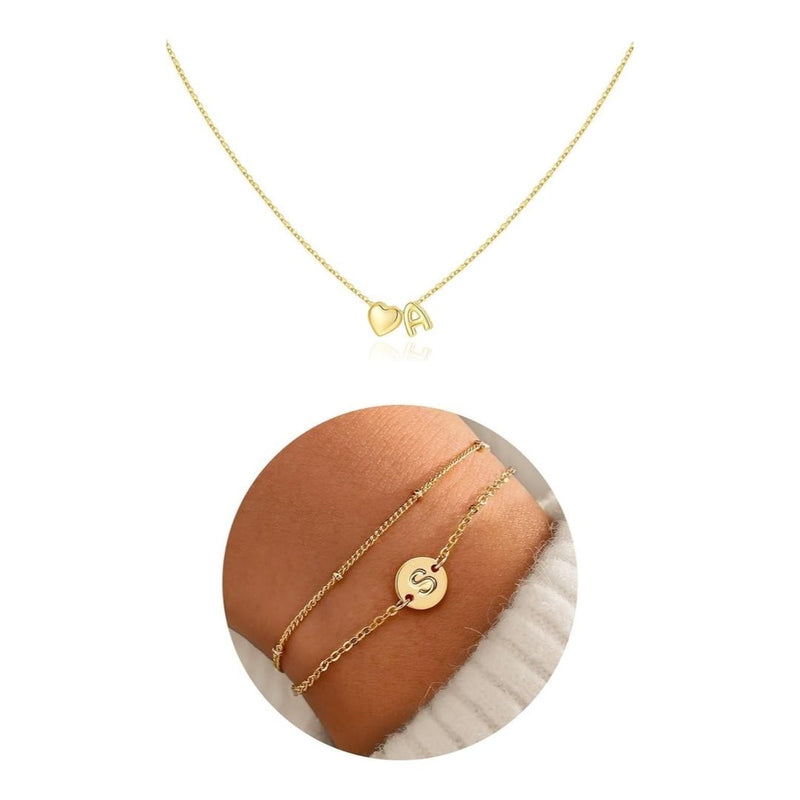 Women’s Initial Bracelet or Necklace
