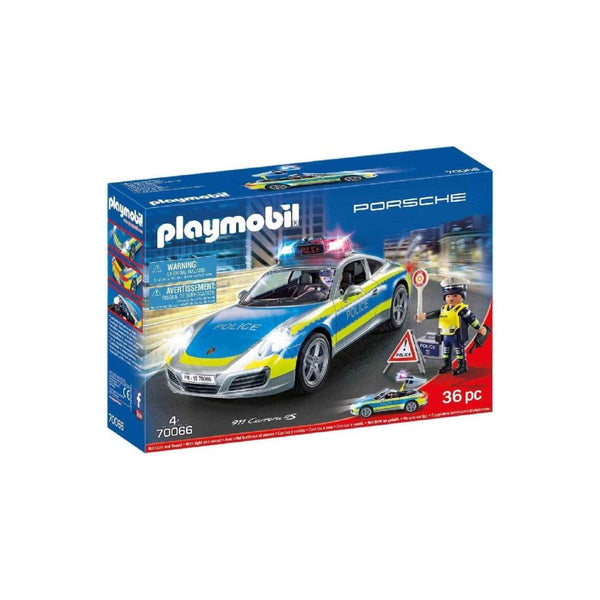 Playmobil Porsche 911 Carrera Police Vehicle Set