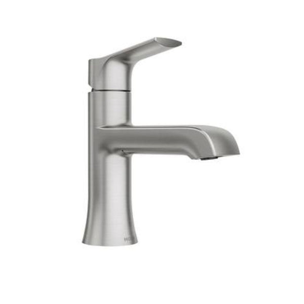 Moen LISO Brushed Nickel One-Handle Bathroom Faucet