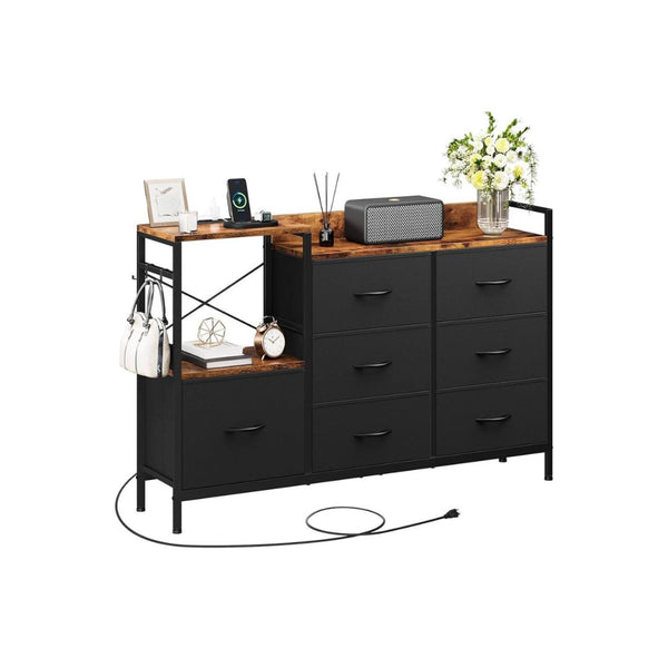 YITAHOME Dresser TV Stand with Charging Station
