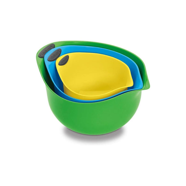 Cuisinart Plastic Set of 3 Mixing Bowls
