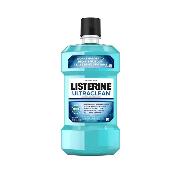 Listerine Ultraclean Oral Care Antiseptic Mouthwash