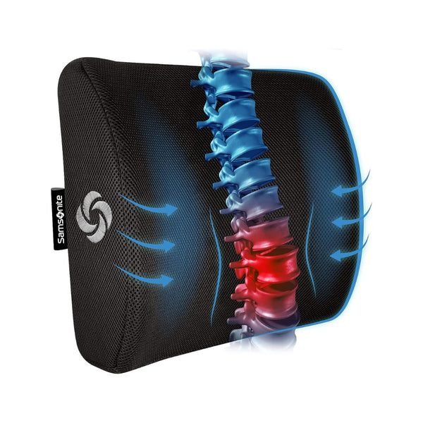 Samsonite Lumbar Support Lower Back Cushion Pillow