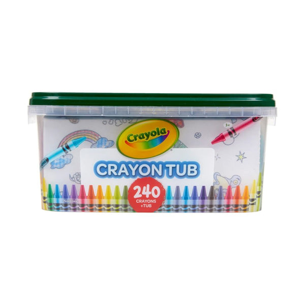 240-Ct Crayola Crayon Tub, Bulk Crayon Set