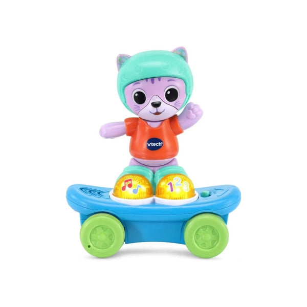 VTech Pull Back Skater Cat