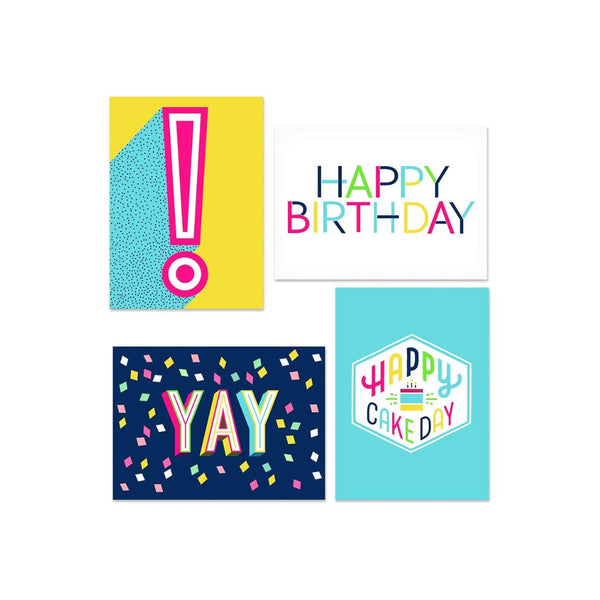 Hallmark Birthday Cards Assortment, Happy Cake Day (48 Cards with Envelopes