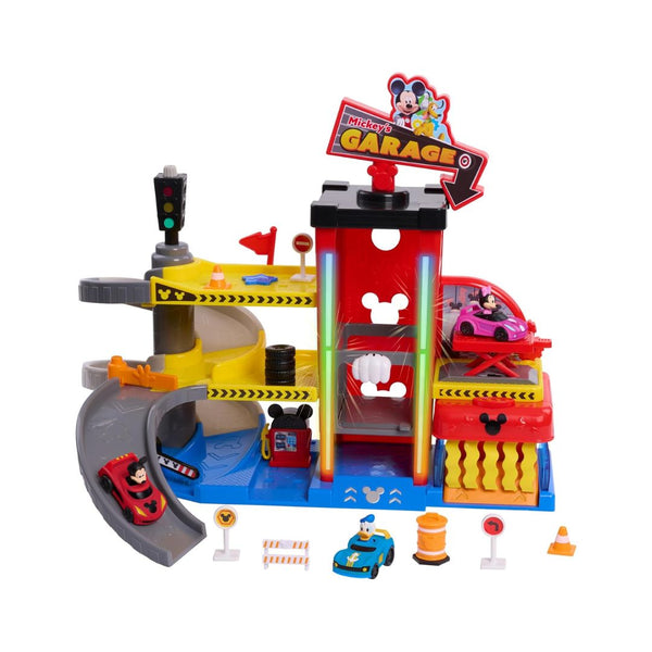 18-Piece Mickey Garage Playset