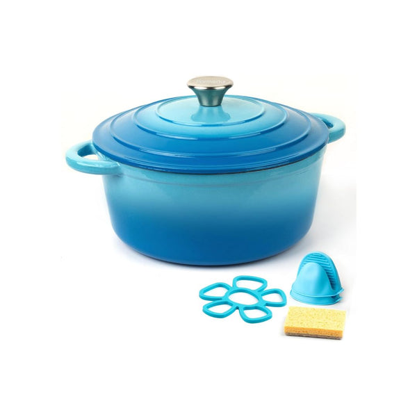 5.5 Quart Enameled Cast Iron Dutch Oven Pot