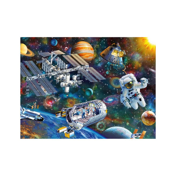 200-Piece Ravensburger Cosmic Exploration Kids Jigsaw Puzzle