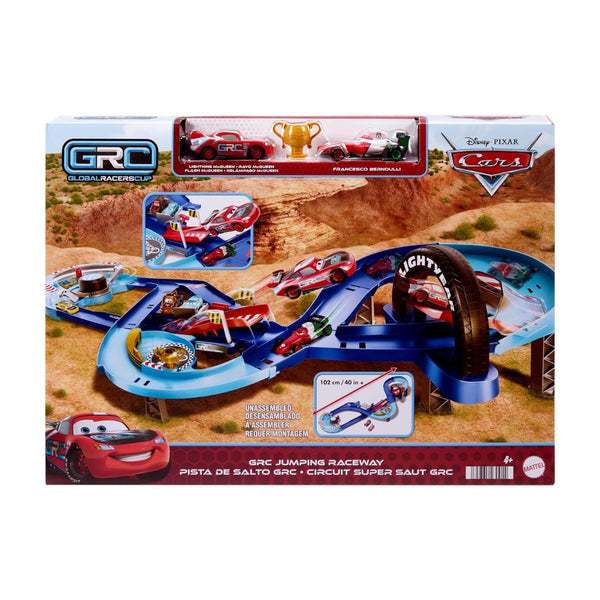 Mattel Disney and Pixar Cars Playset with 2 Toy Cars