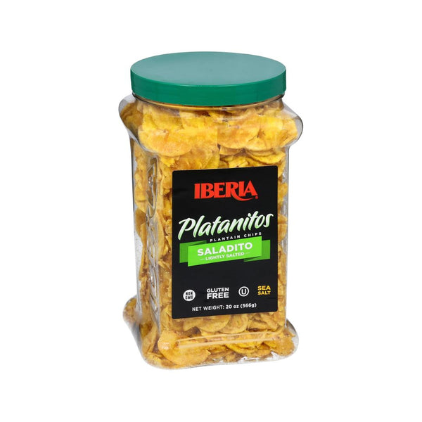 Iberia Saladito Lightly Salted Plantain Chips , 20 Oz.