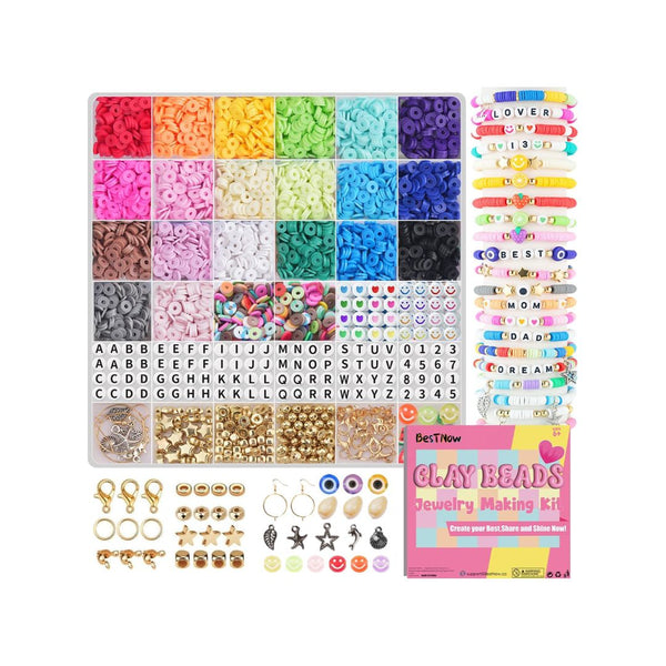 5,000 Clay Bead Bracelet Making Kit