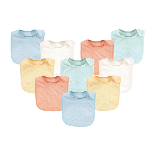 10 Hudson Baby Bamboo Terry Bibs