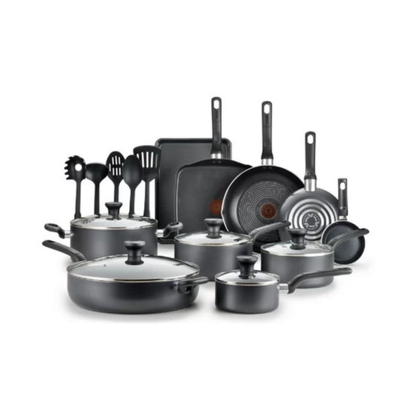 20 Piece T-fal Easy Care Nonstick Cookware Set