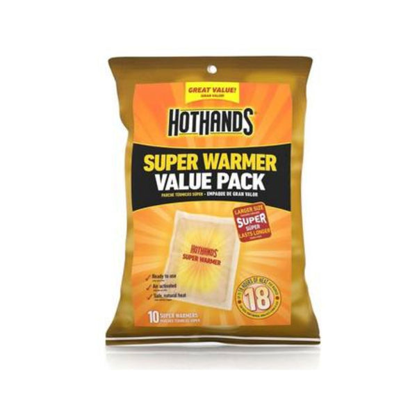 10-Pack HotHands Body & Hand Super Warmers