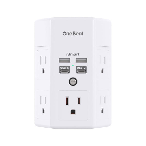 One Beat 3 Side Power Strip Multi Plug Expander