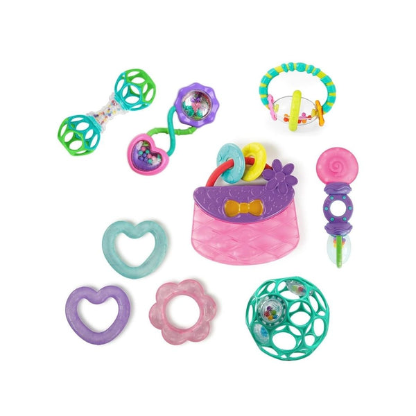 9-Piece Bright Starts Teething Toys Set