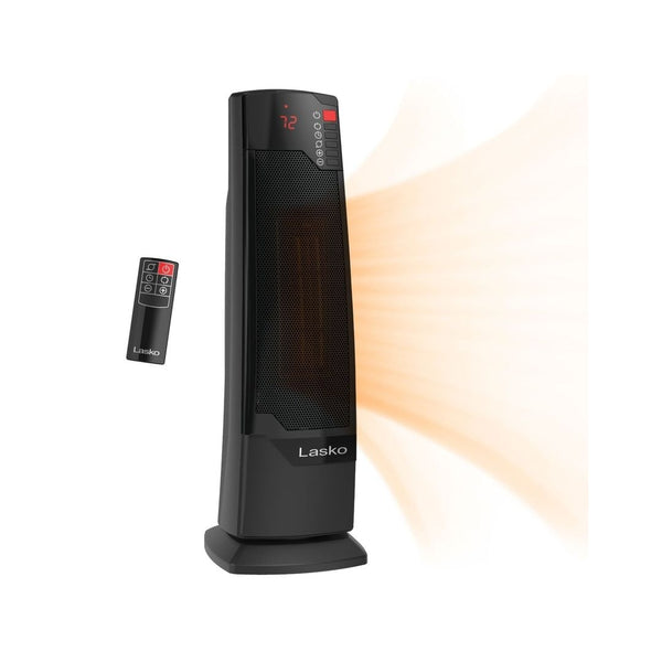 Lasko 22-Inch 1500W Oscillating Ceramic Tower Space Heater