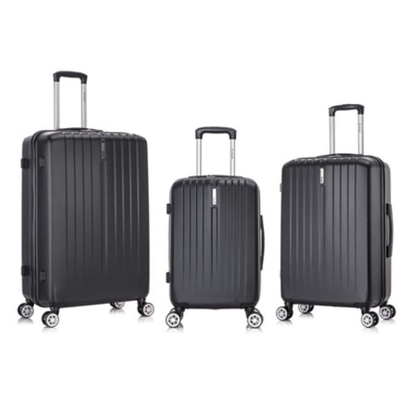 3-Pc Rockland Malibu Hardside Spinner Wheel Luggage Set