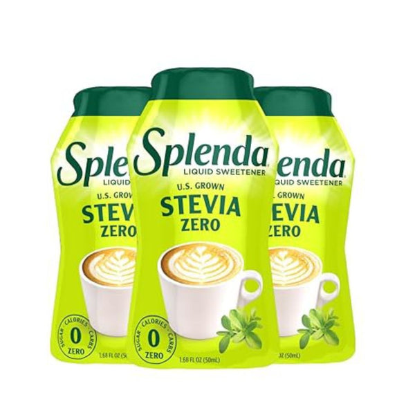 3 Pack Splenda Stevia Liquid Sweetener