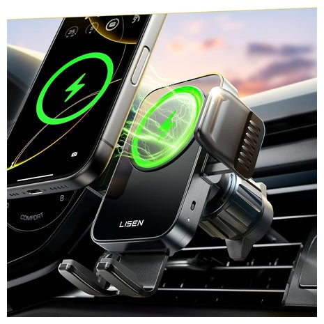 LISEN 15W Fast Charging Wireless Car Charger
