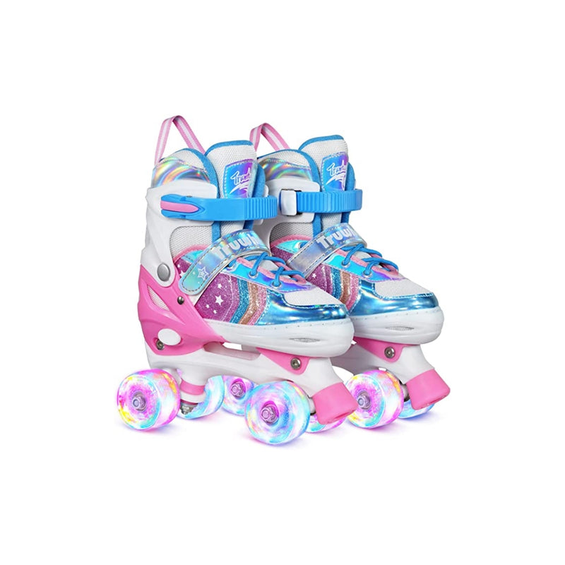 Adjustable Light up Roller Skates for Kids