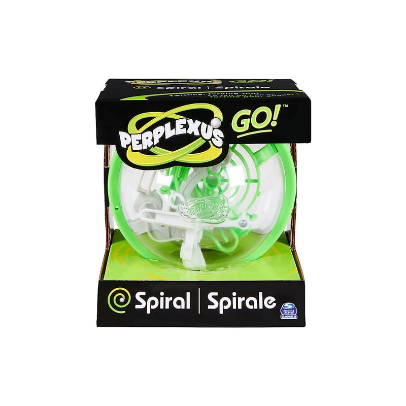 Perplexus GO Spiral, Compact Challenging Puzzle Maze Skill Game