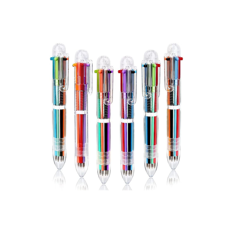 6-Pack Multicolor Pen In One