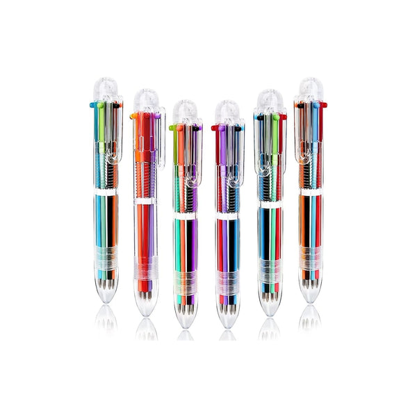 6-Pack Multicolor Pen In One