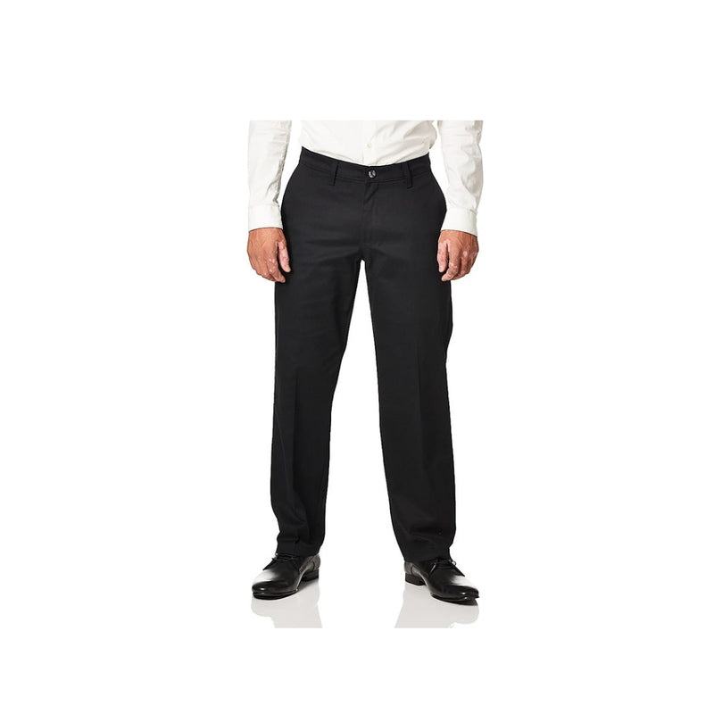 LEE Men's Total Freedom Stretch Relaxed Fit Flat Front Pant