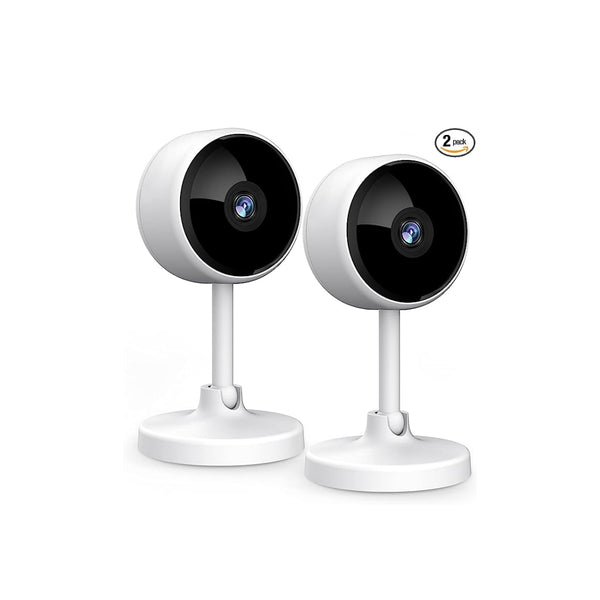 2-Pack Indoor Security Camera with Night Vision