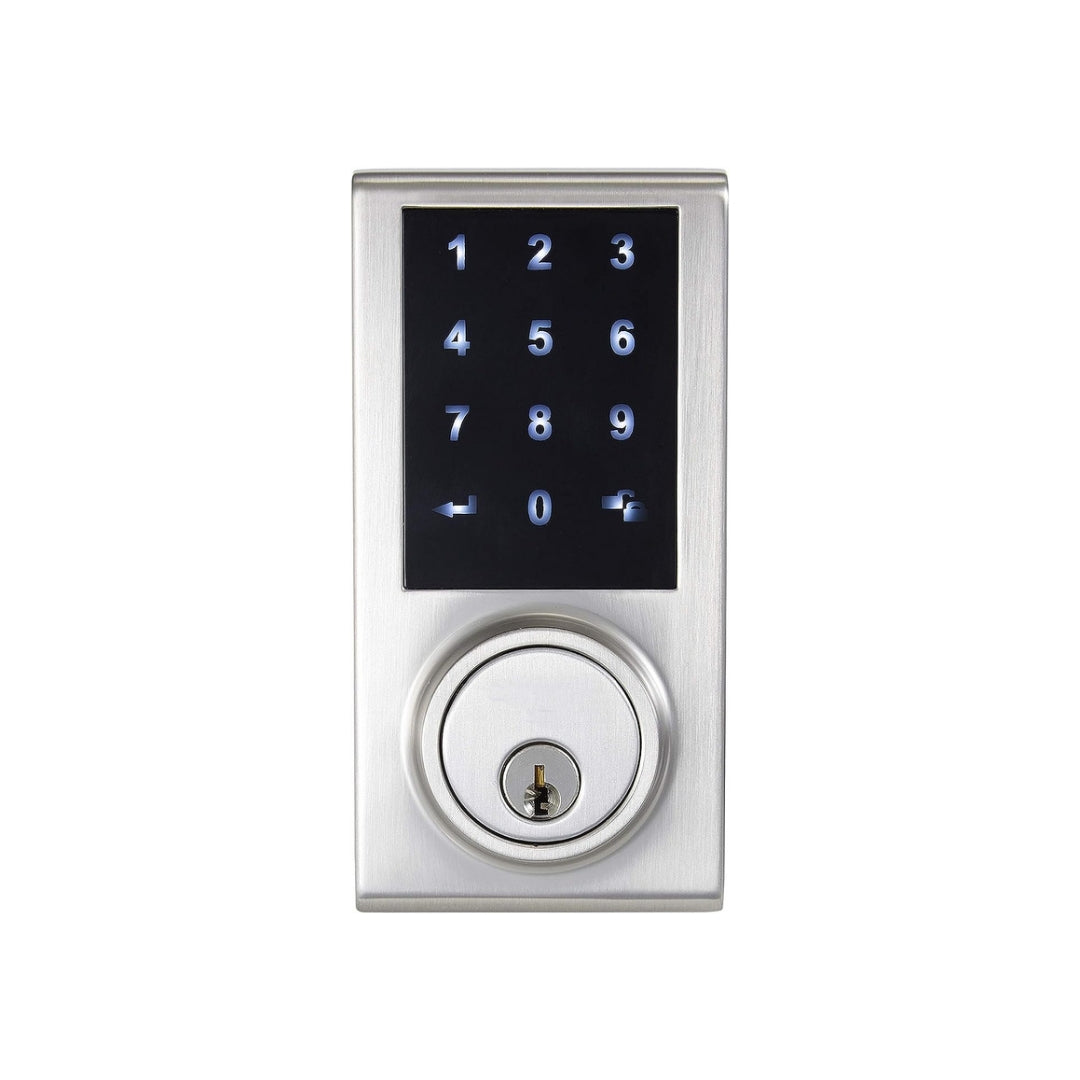 Amazon Basics Grade 3 Electronic Touchscreen Deadbolt Door Lock ...