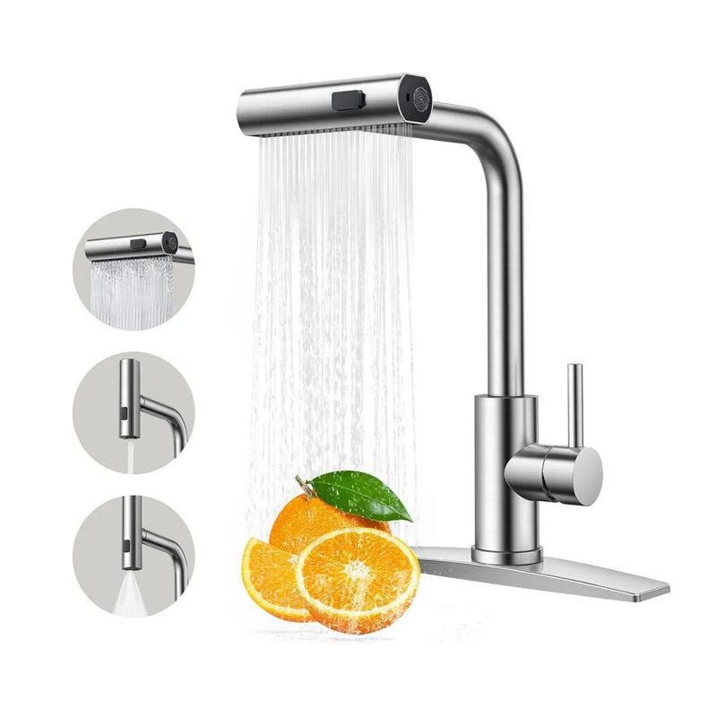 Kitchen Faucet with Pull Down Sprayer