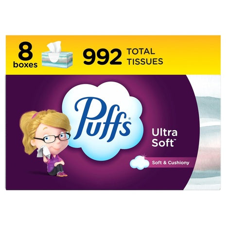 24 Boxes of Puffs Ultra Soft Tissues + Get $10 Amazon Credit