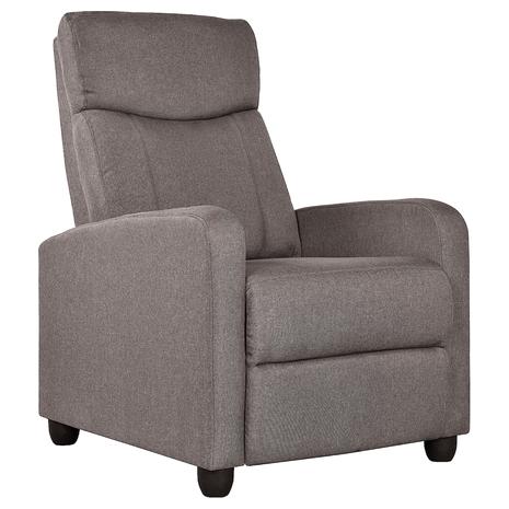 Push Back Adjustable Recliner with Footrest