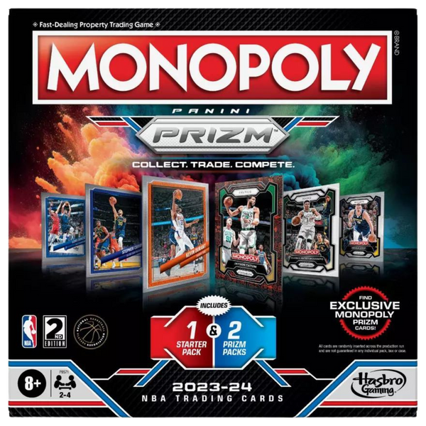 2-Ct Monopoly Prizm: NBA 2nd Edition Board Game