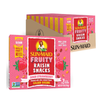 56-Pack Sun-Maid Sour Strawberry Fruity Raisin Snacks (0.7 oz Pouches ...